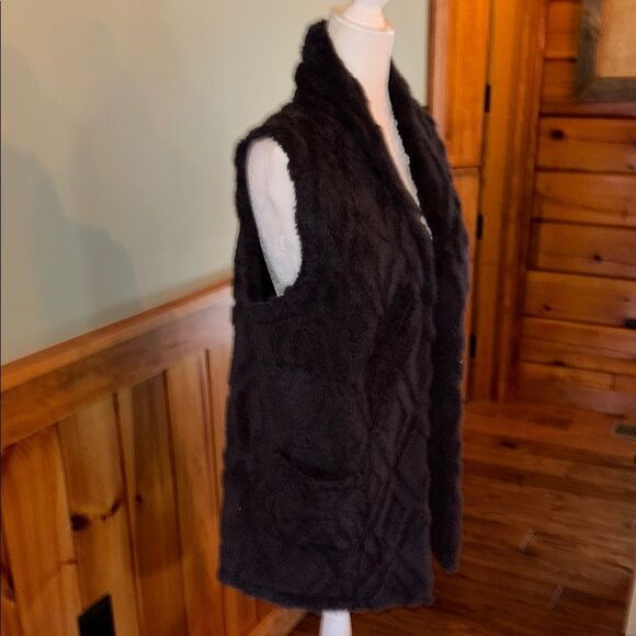 UGG Koolaburra Cozy slate blue vest - Picture 4 of 11